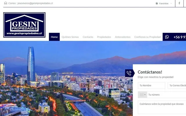 Gesin Propiedades: gesinpropiedades.cl