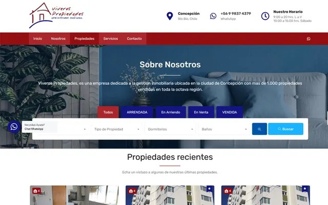 Viveros Propiedades: viverospropiedades.cl