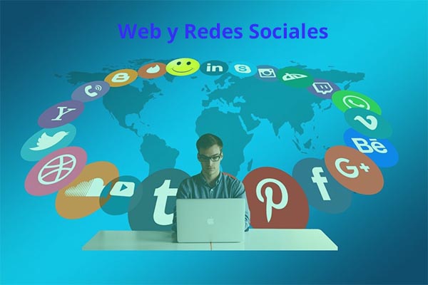 paginas web y redes sociales